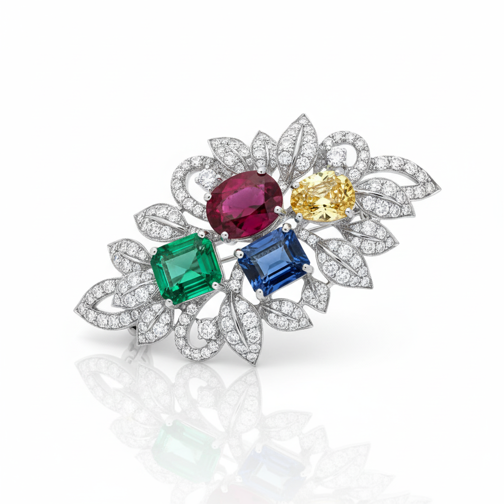 マルチのブローチ