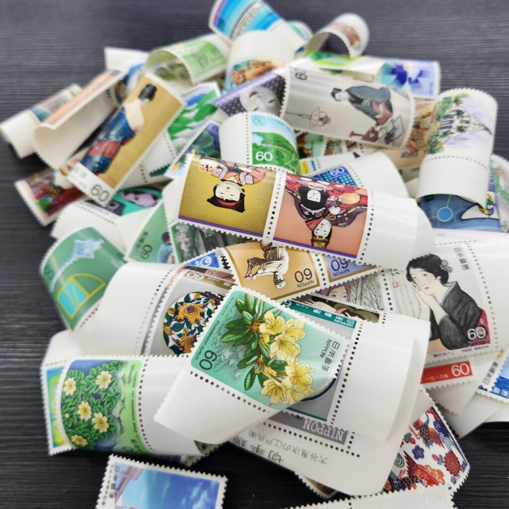 切手を大量にお買取2