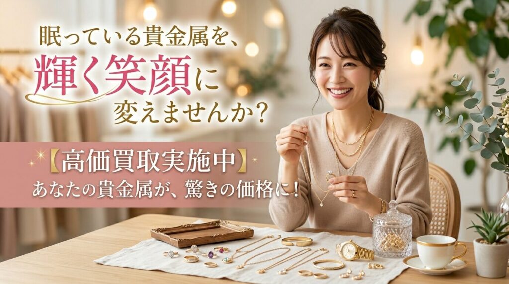 貴金属高価買取