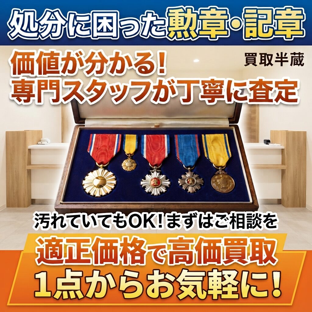勲章買取